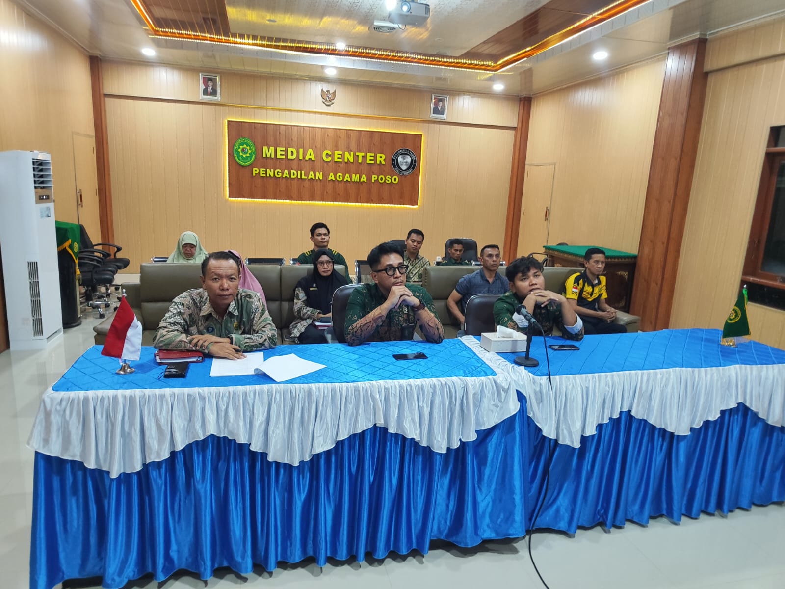 PA Poso Mengikuti Sosialisasi Pembaruan Aplikasi Pendukung SIPP APS Versi 4.0.5 