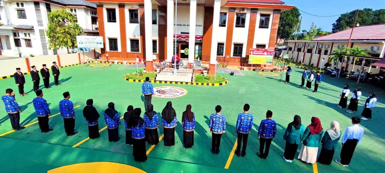 Upacara peringatan HUT Kemerdekaan Republik Indonesia ke 81 1