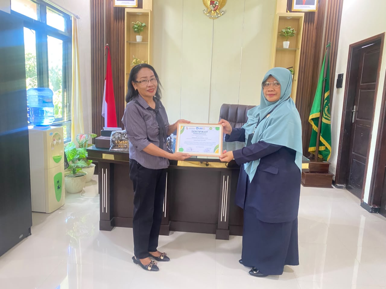 Apresiasi atas Sinergitas Pelaksanaan KKPH PA Poso Terima Penghargaan pada Penarikan Mahasiswa UNSIMAR 1