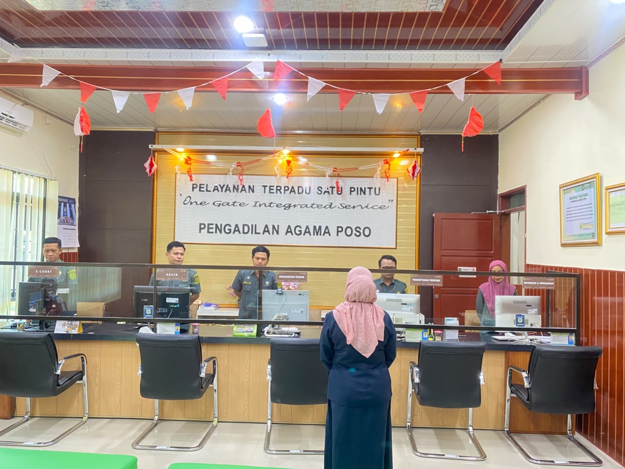 Brifieng Pagi PTSP Pengadilan Agama Poso