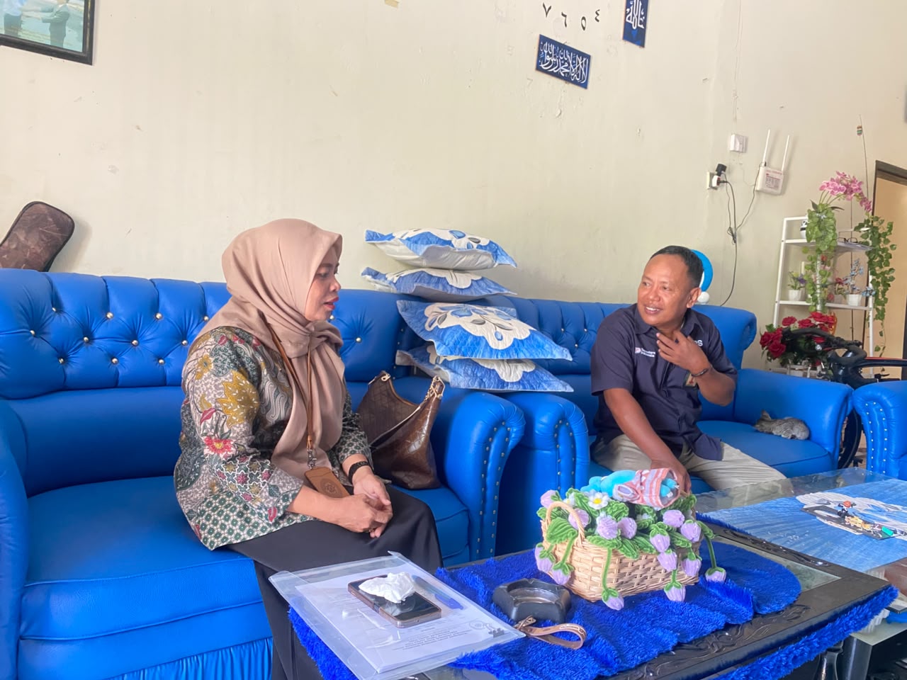 Monitoring dan Evaluasi PA Poso dengan PT POS Cabang Poso TW III